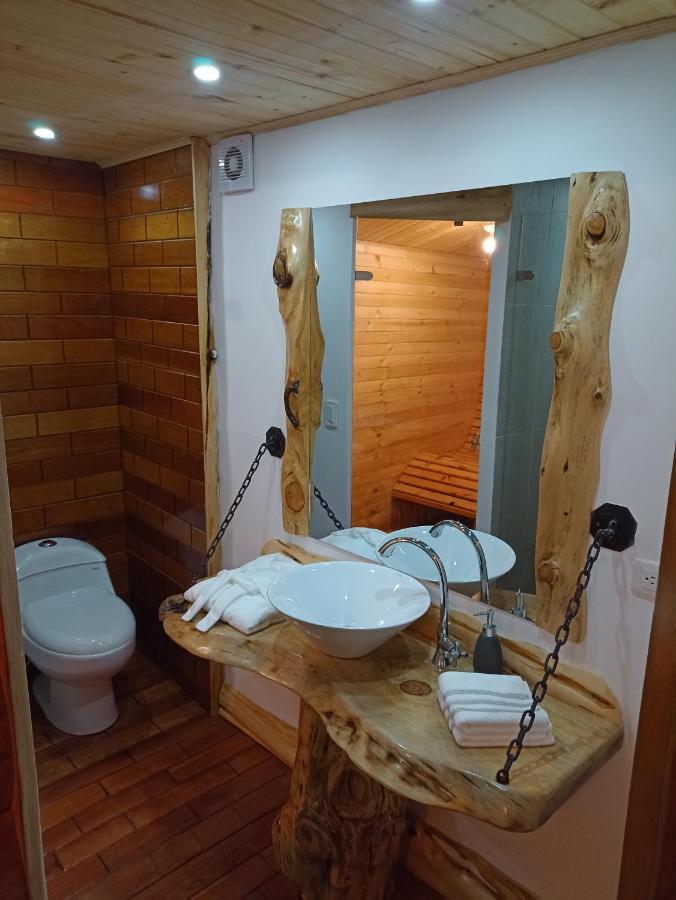 Cabana En La Calera El Pinar Exterior foto