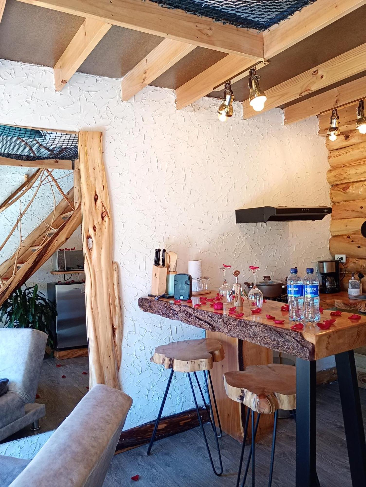 Cabana En La Calera El Pinar Zimmer foto